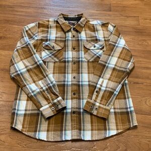 Prana Plaid Shirt jacket